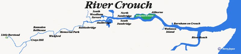 Map of the River Crouch